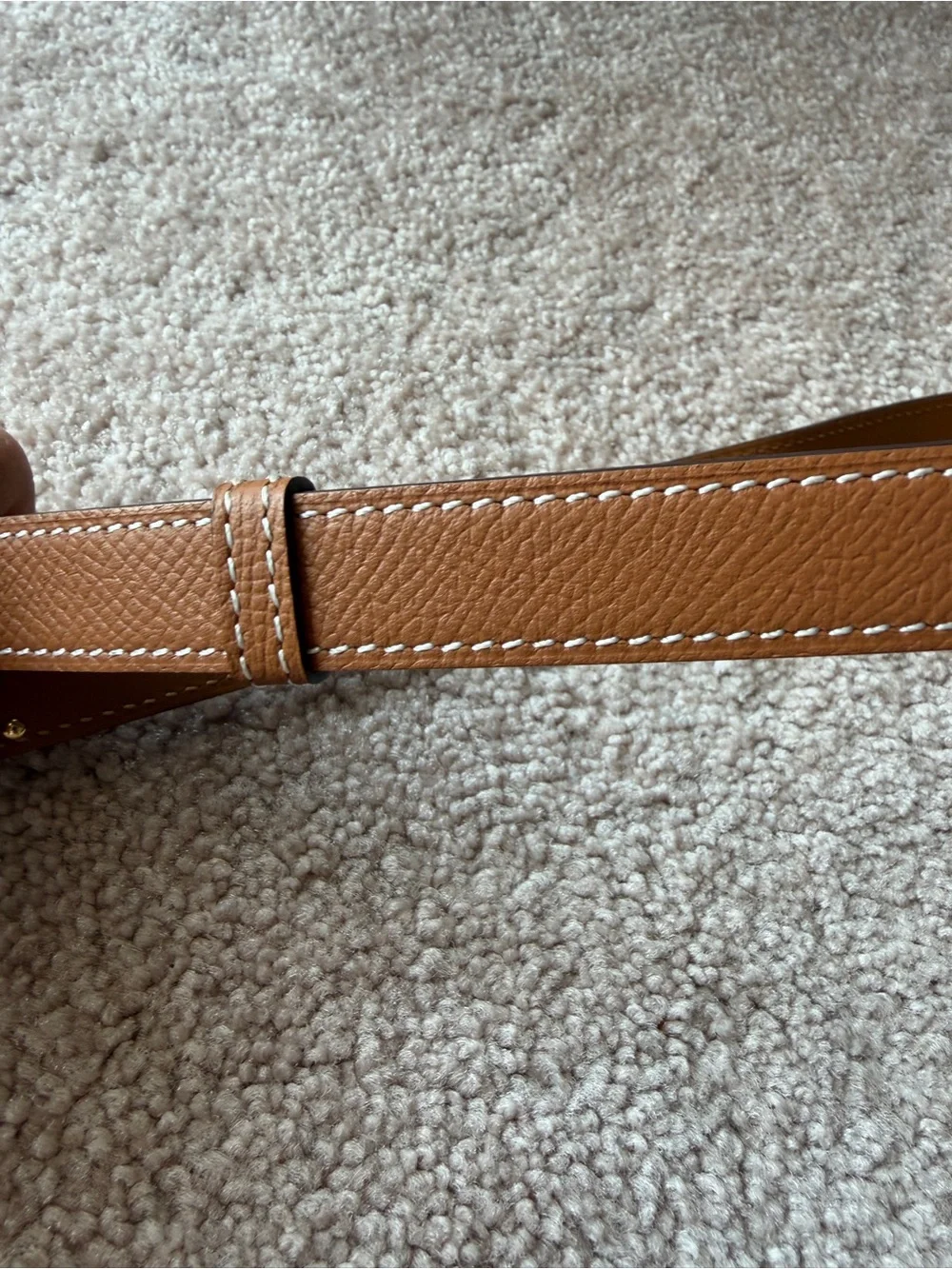 Hermès Kelly 18 Belt Gold Epsom Leather Gold Hardware Adjustable– New w/o tags